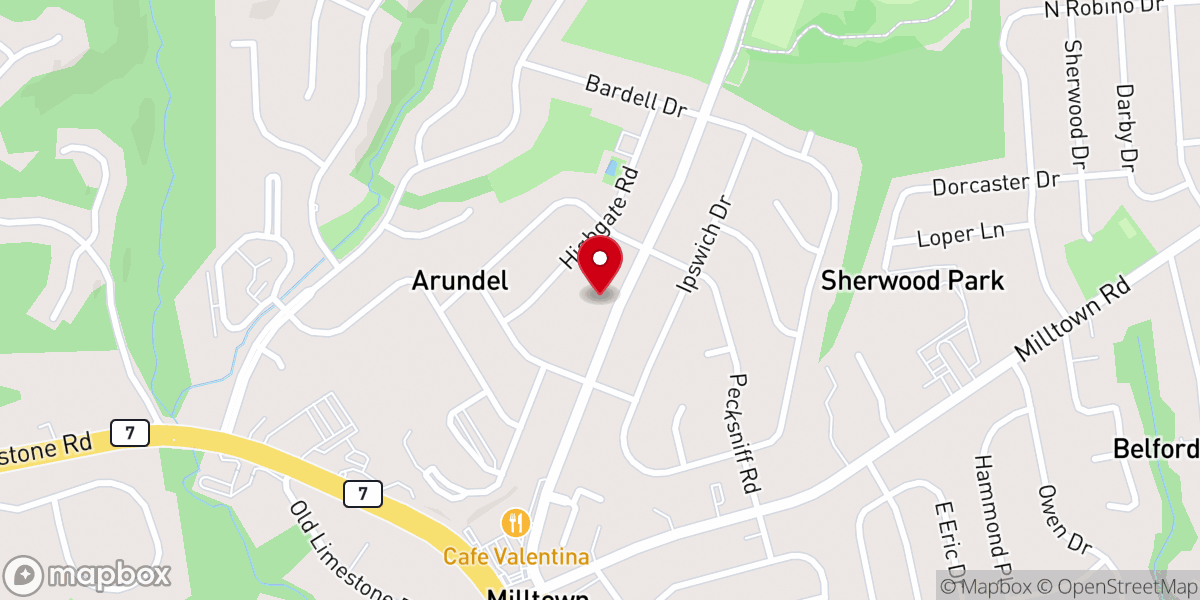 Map showing location of Jesus House Society