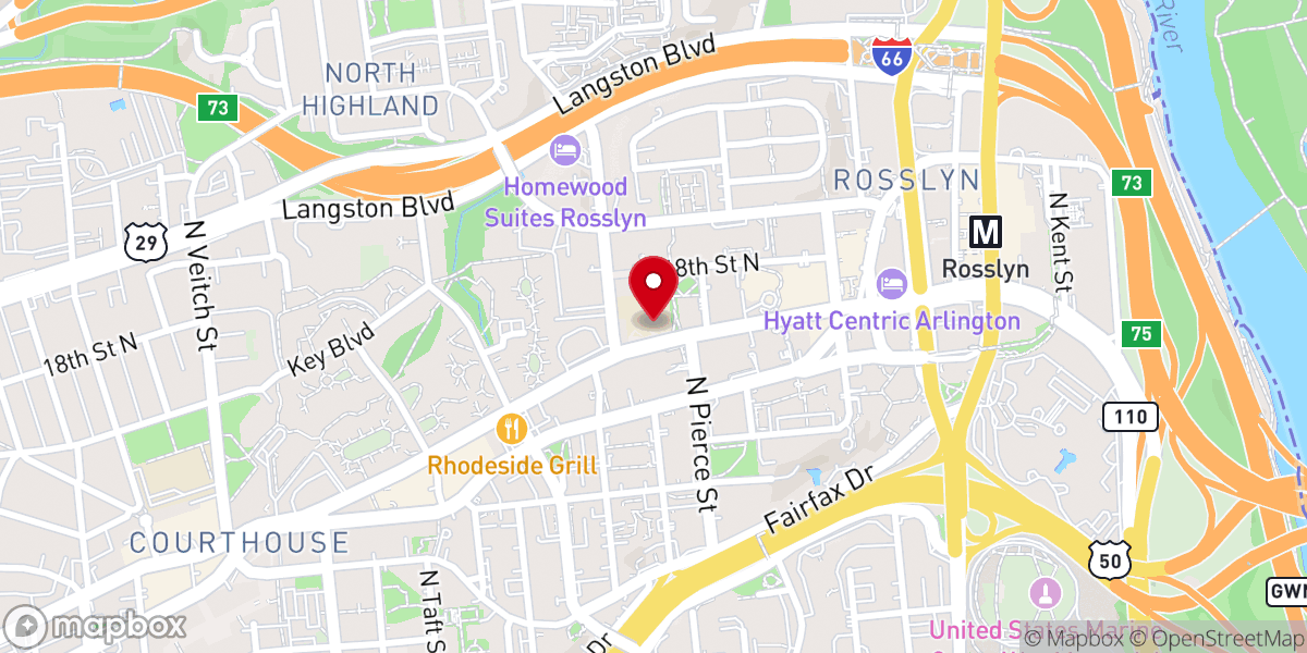 Map showing location of KCPC DC
