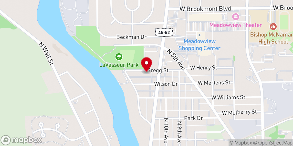 Map showing location of Church of The Awaken Souls