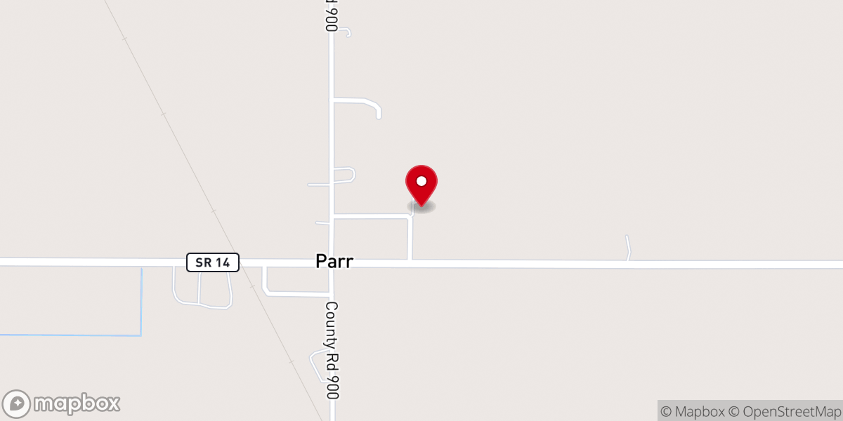 Map showing location of Parr Church New Beginnings