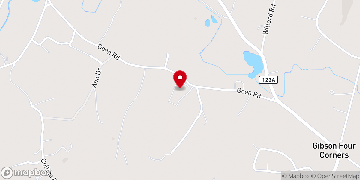 Map showing location of Apostolic Lutheran Church