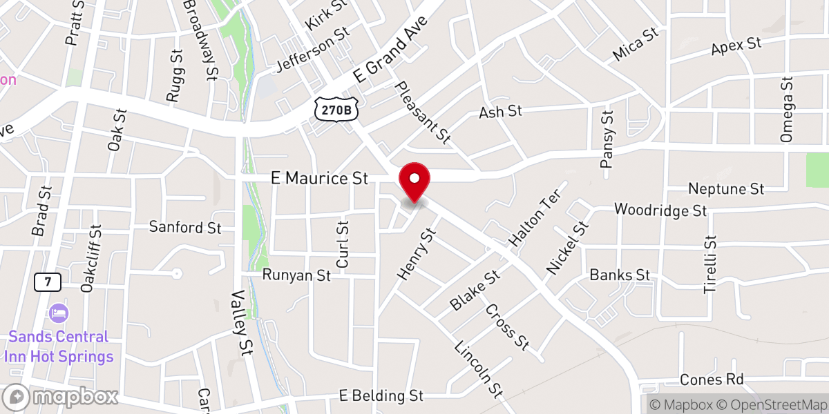 Map showing location of Signs of Love Deaf Church