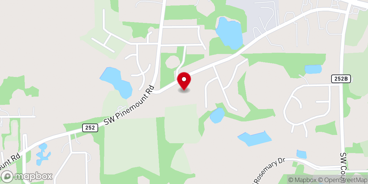 Map showing location of Bread of Life Ministries