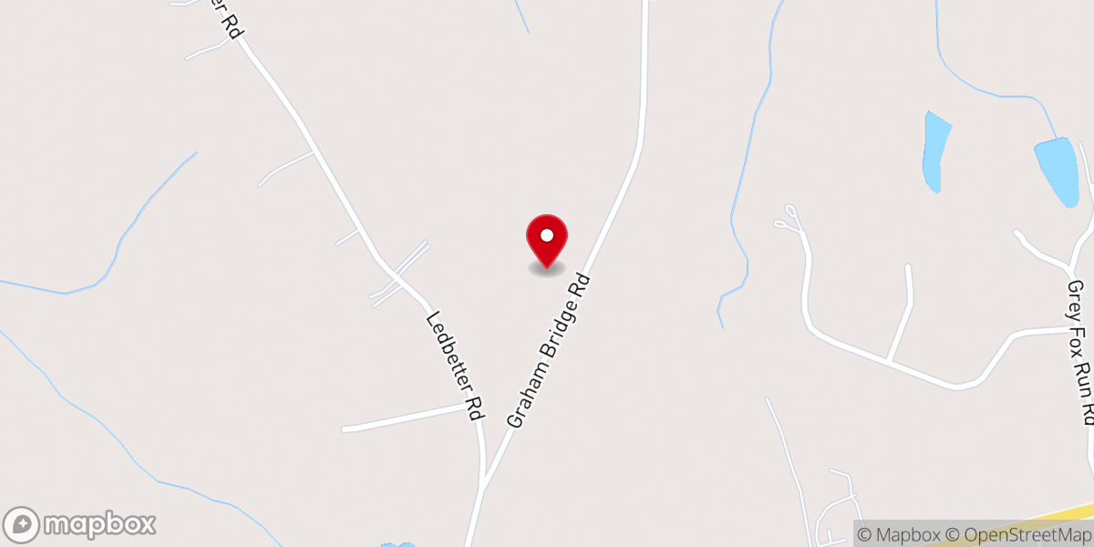 Map showing location of Mt Sinai Baptist Church