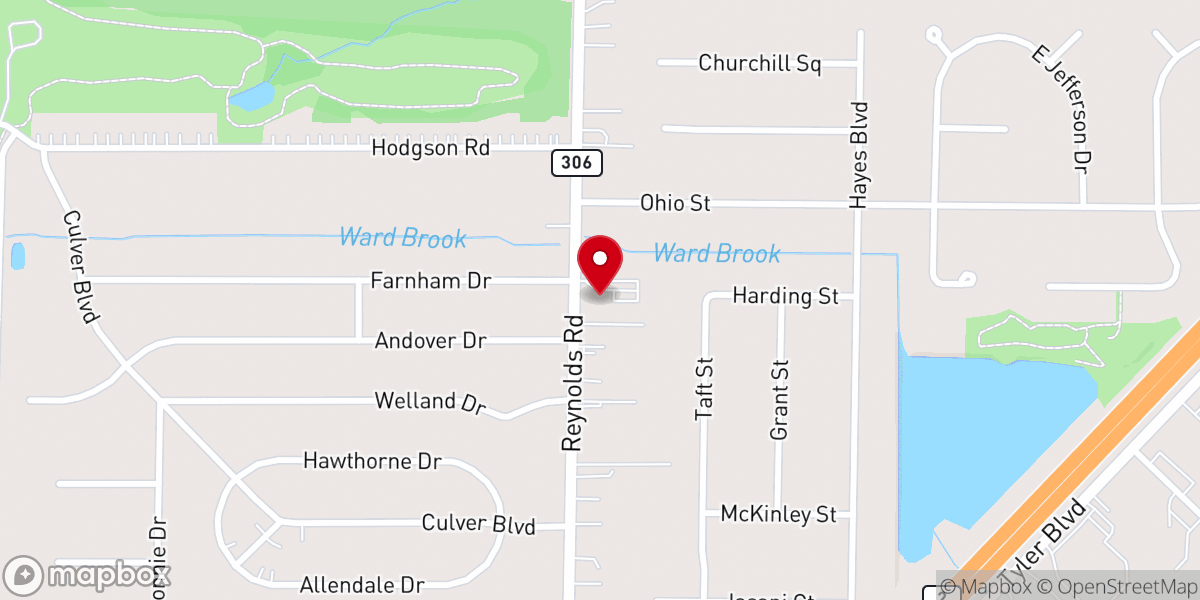 Map showing location of Prince of Peace