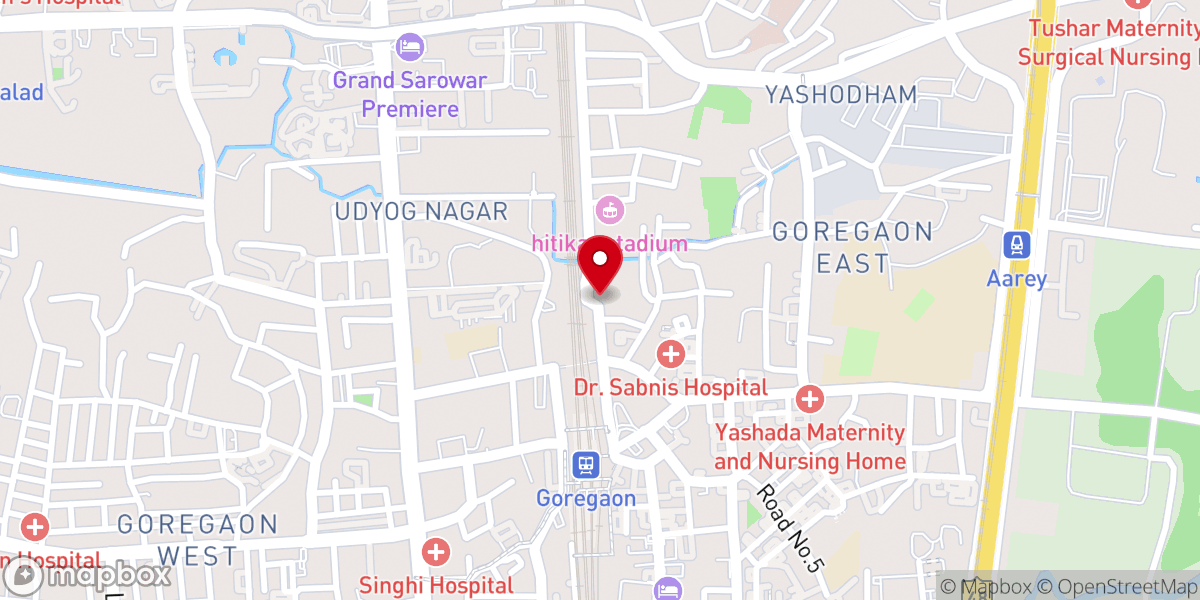 Map showing location of St. Thomas’ Church