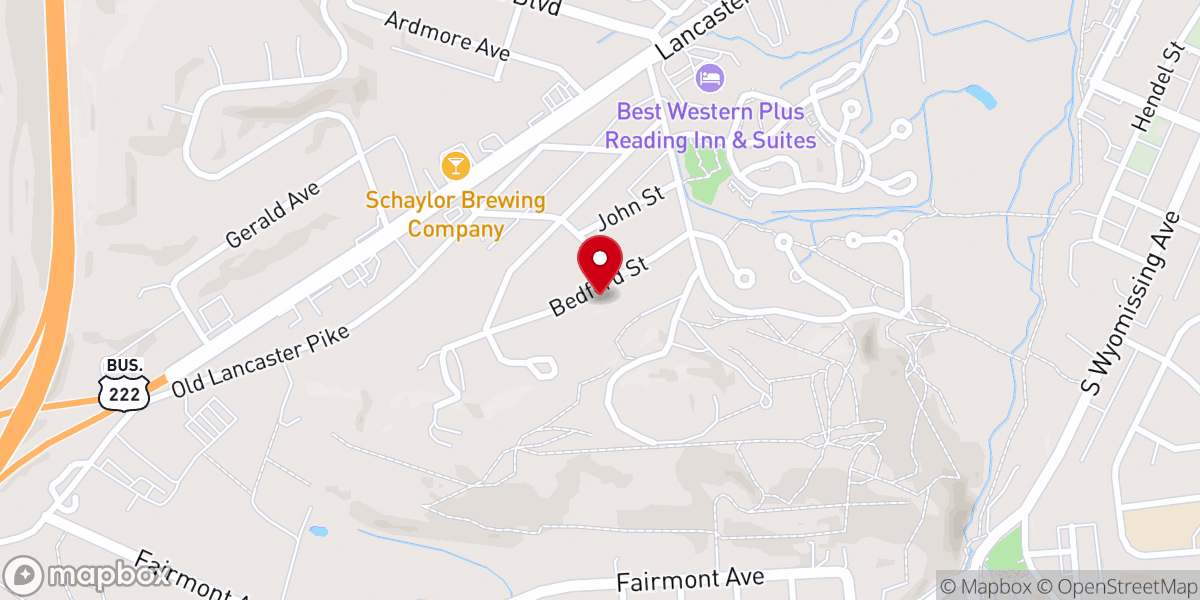 Map showing location of Kids for Christ International