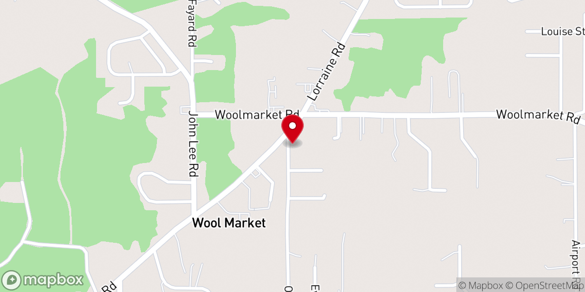 Map showing location of Family of Faith Church