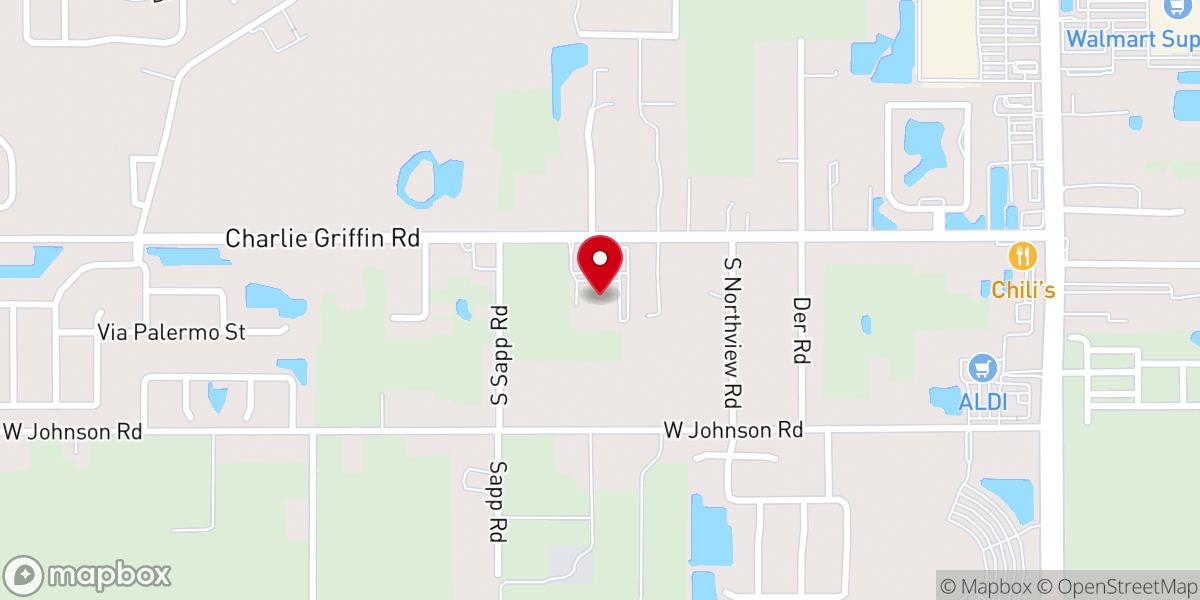 Map showing location of GracePoint Church Plant City
