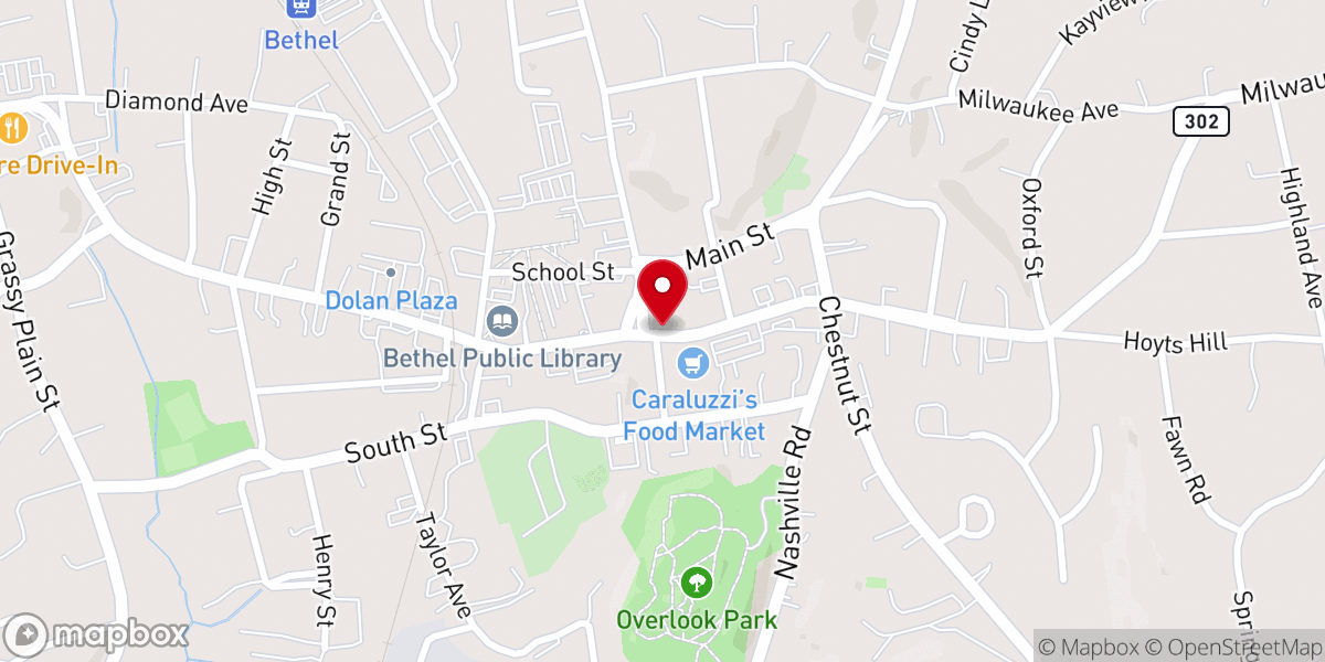 Map showing location of Second Chance Church
