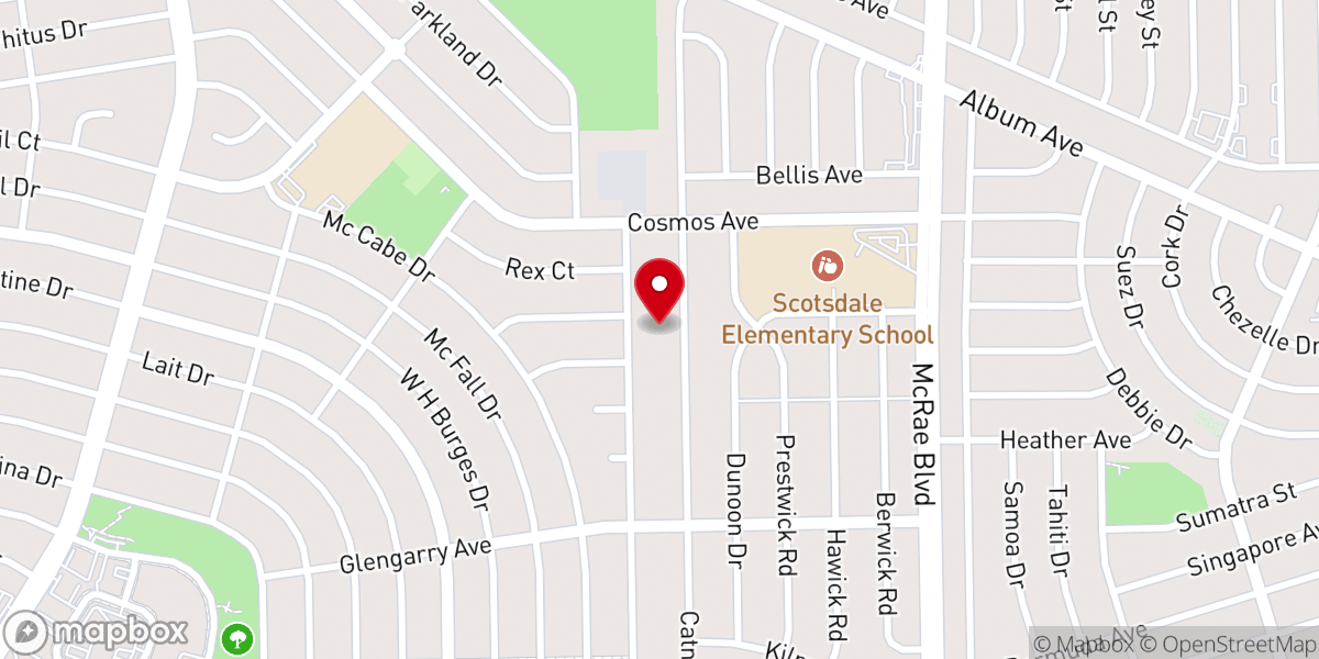 Map showing location of Redeemed Christian Church of God Living Word Center for All Nations