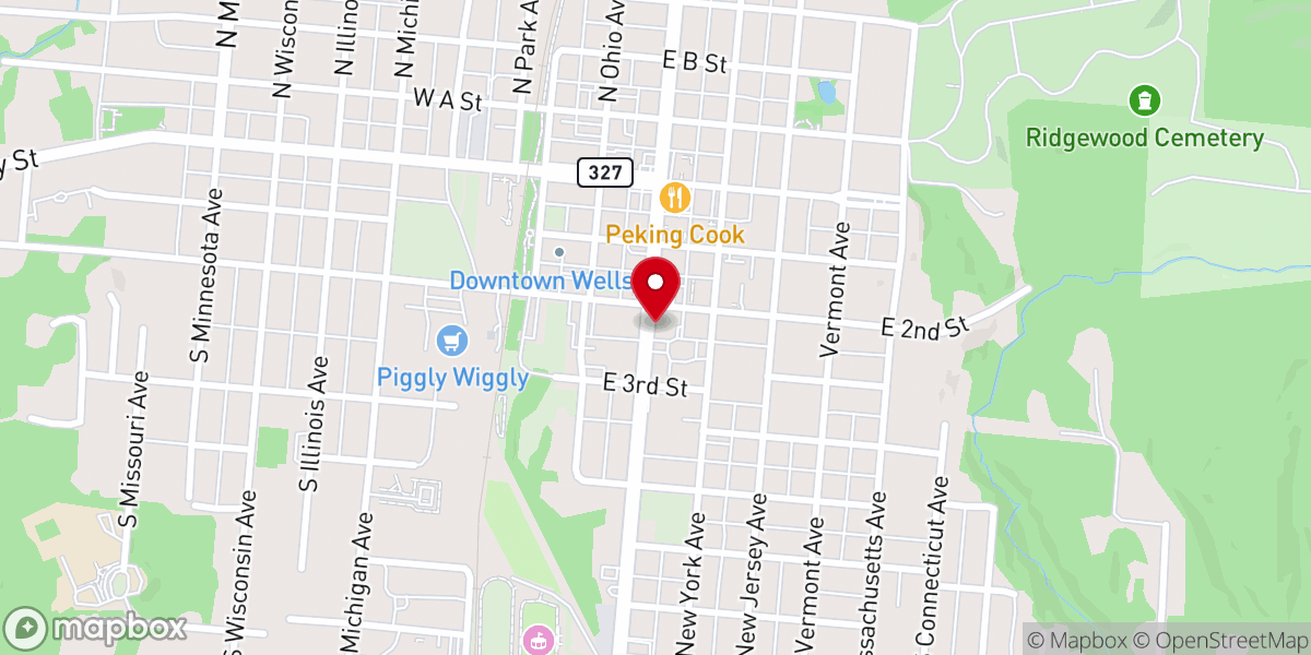 Map showing location of Compel Street Ministry