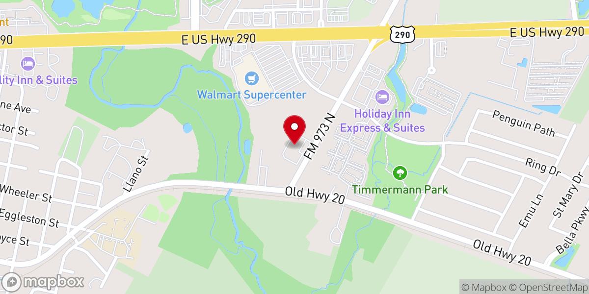 Map showing location of Eternal Faith Baptist Church