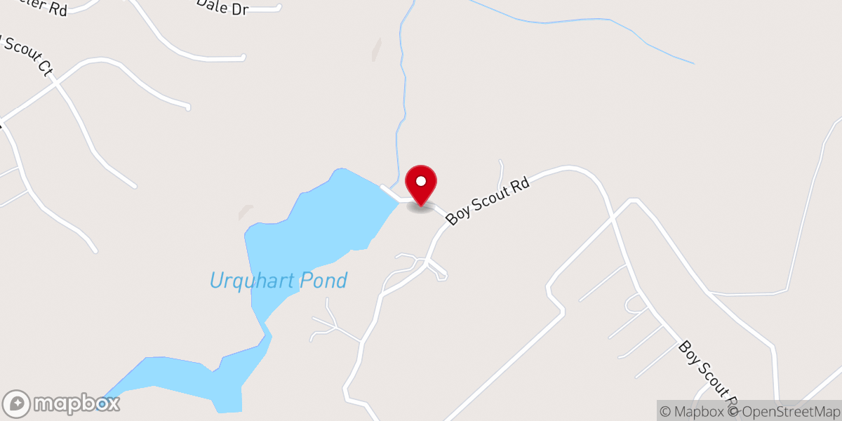 Map showing location of Bethel Christian Camp