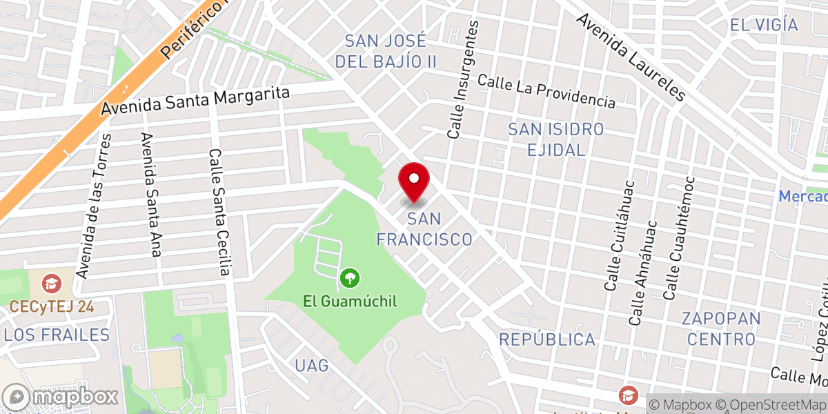 Map showing location of IGLESIA DEL DIOS VIVO COLUMNA Y APOYO DE LA VERDAD EL BUEN PASTOR
