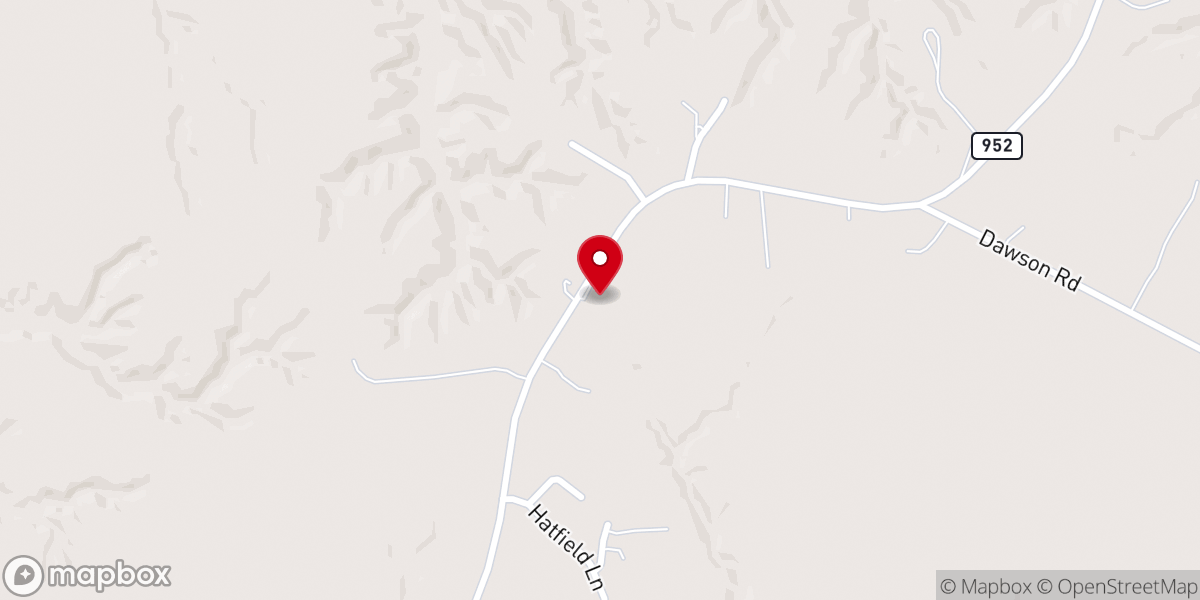 Map showing location of Mount Gideon Baptist Church