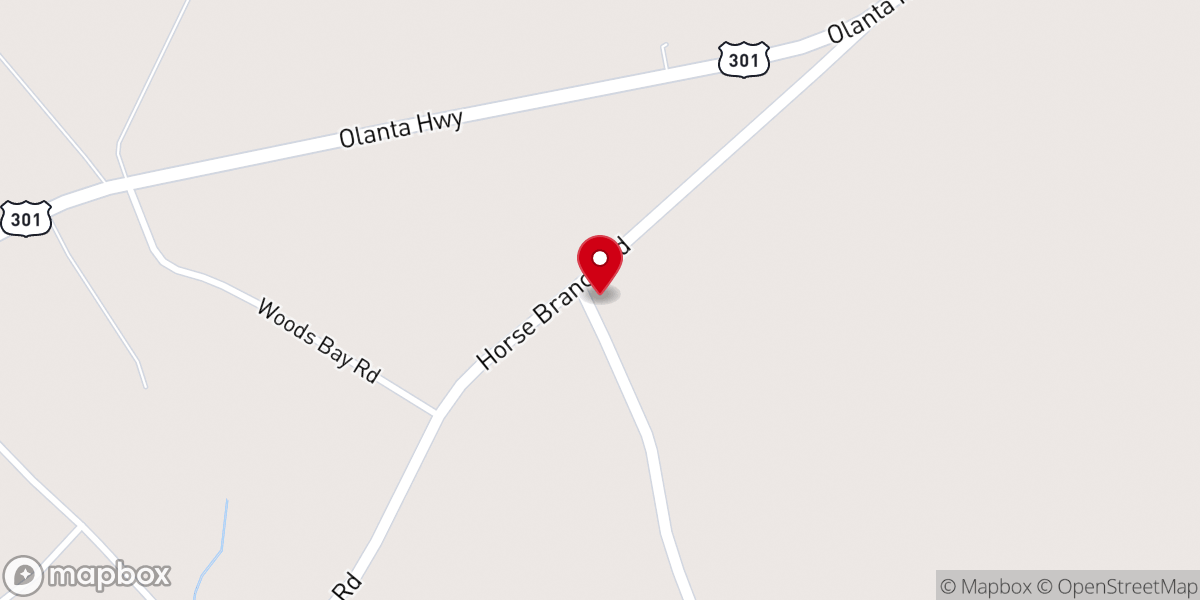 Map showing location of New Covenant Pentecostal Holiness Church