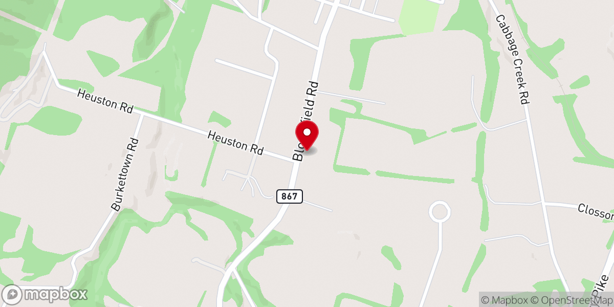 Map showing location of Albright Church-The Brethren