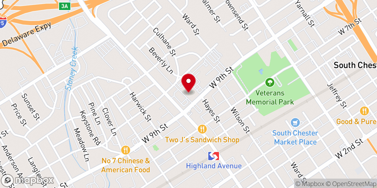Map showing location of Missionaries of Charity Gift of Mary