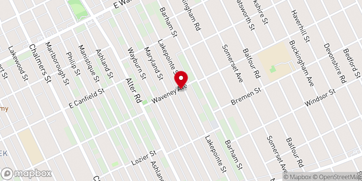 Map showing location of Greater Old Landmark Missionary Baptist Church