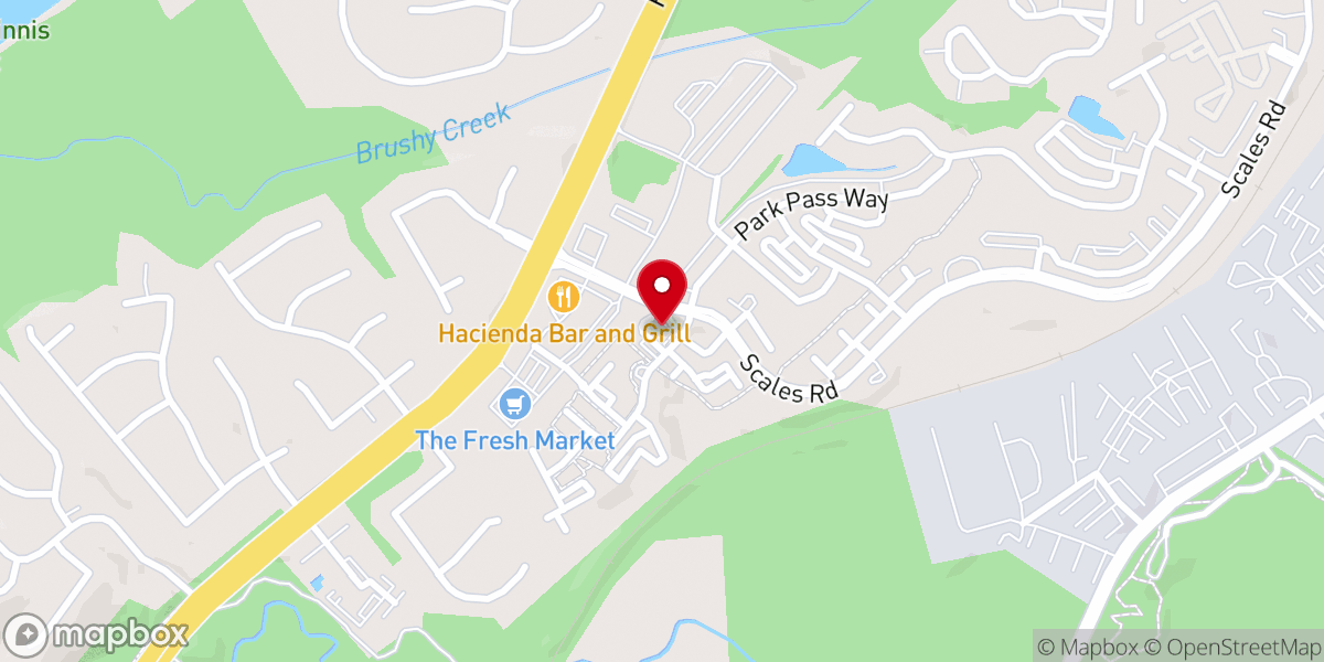 Map showing location of Suwanee Family Life Church
