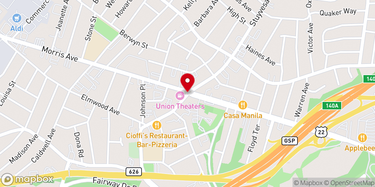 Map showing location of Grace Lutheran Church