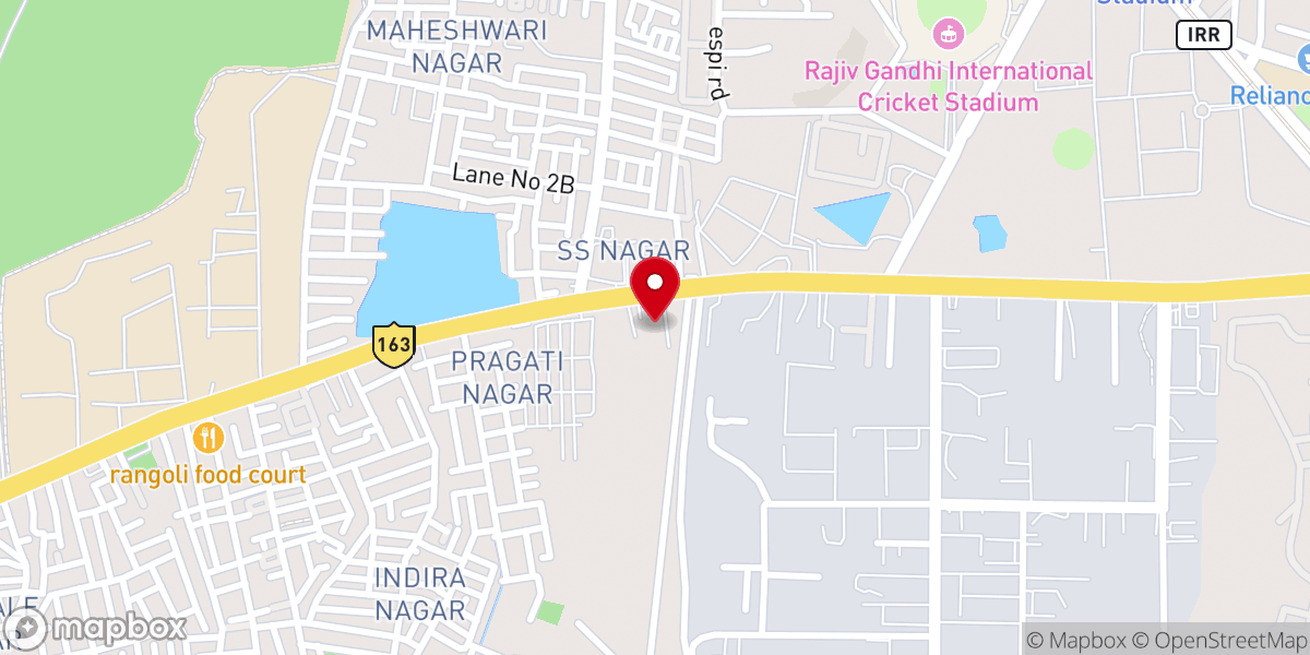 Map showing location of Christ The King Catholic Church