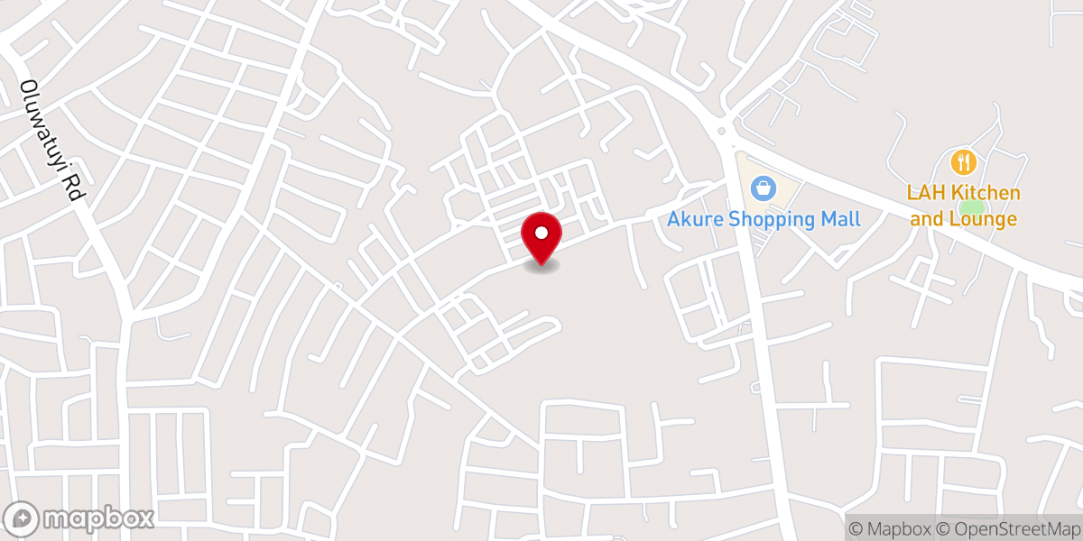 Map showing location of All Christians Fellowship Ministry
