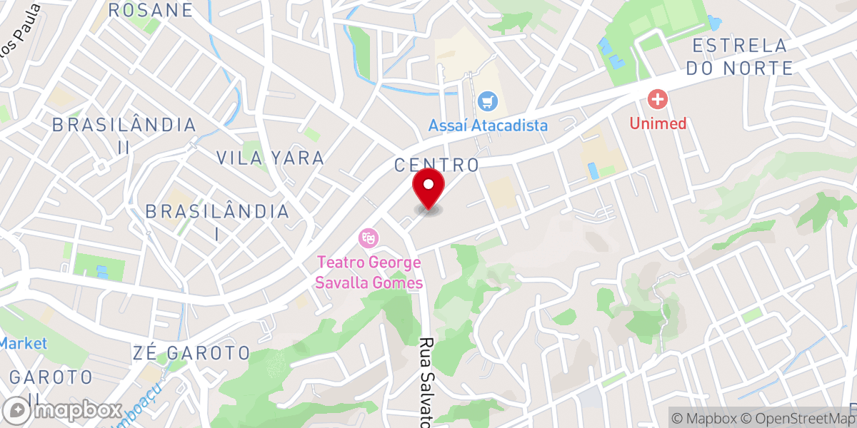 Map showing location of ADVEC São Gonçalo