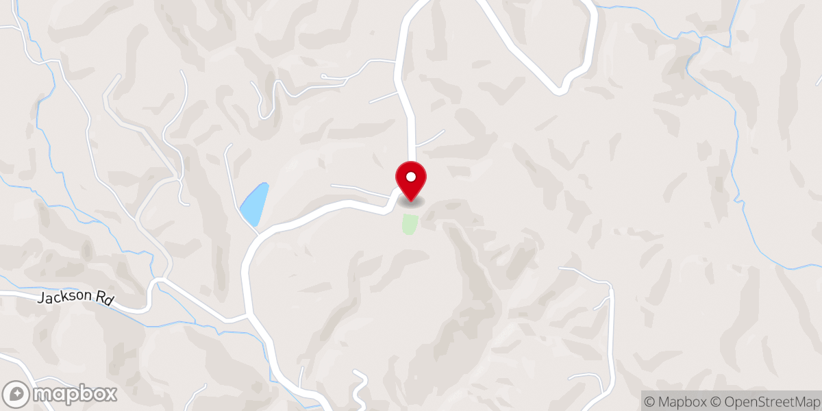 Map showing location of Mountain View Church