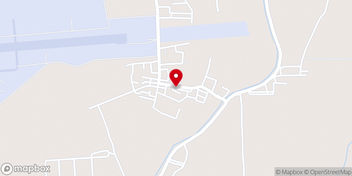 Map showing location of St. Francis Xavier's Church