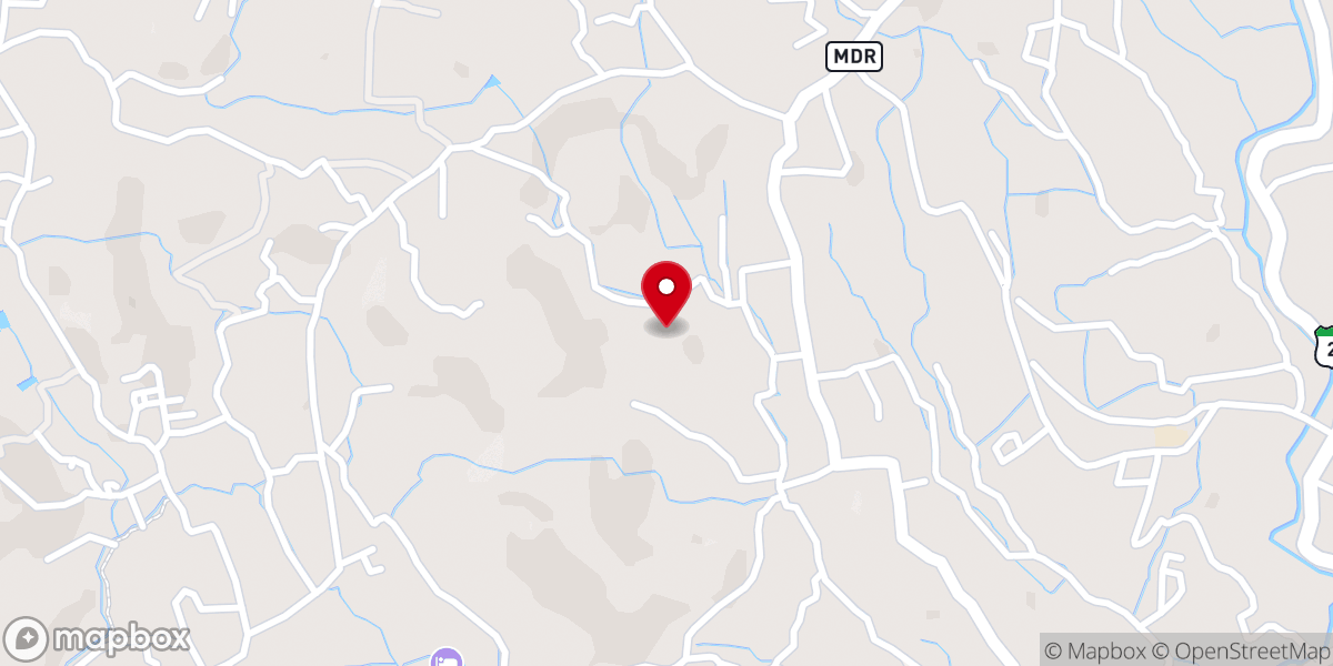 Map showing location of Kandamath Thakkav palli