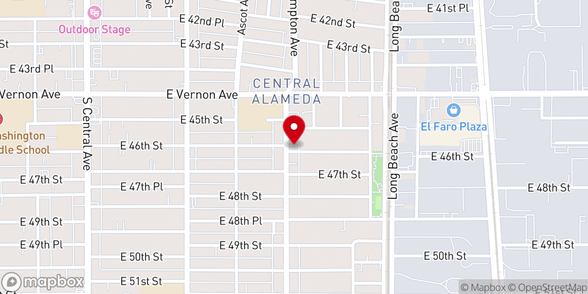 Map showing location of Centro Cristiano De Adoracion