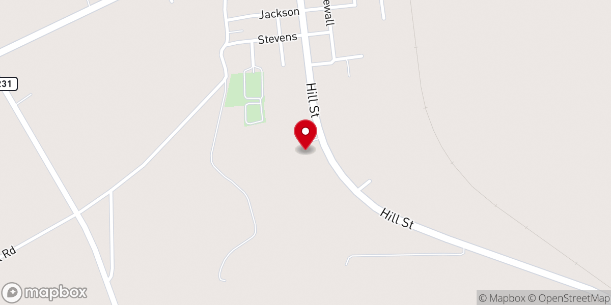 Map showing location of Eagle Point Retreat Center