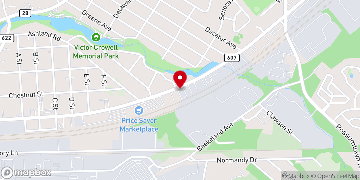 Map showing location of Christian Life Church