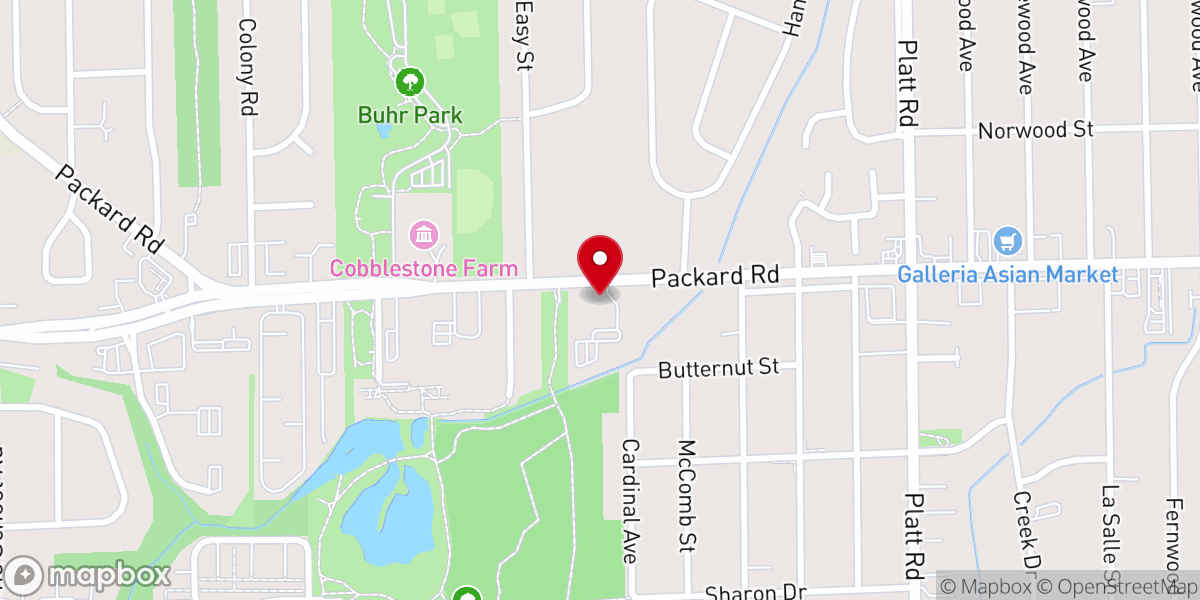 Map showing location of New Grace Apostolic Church