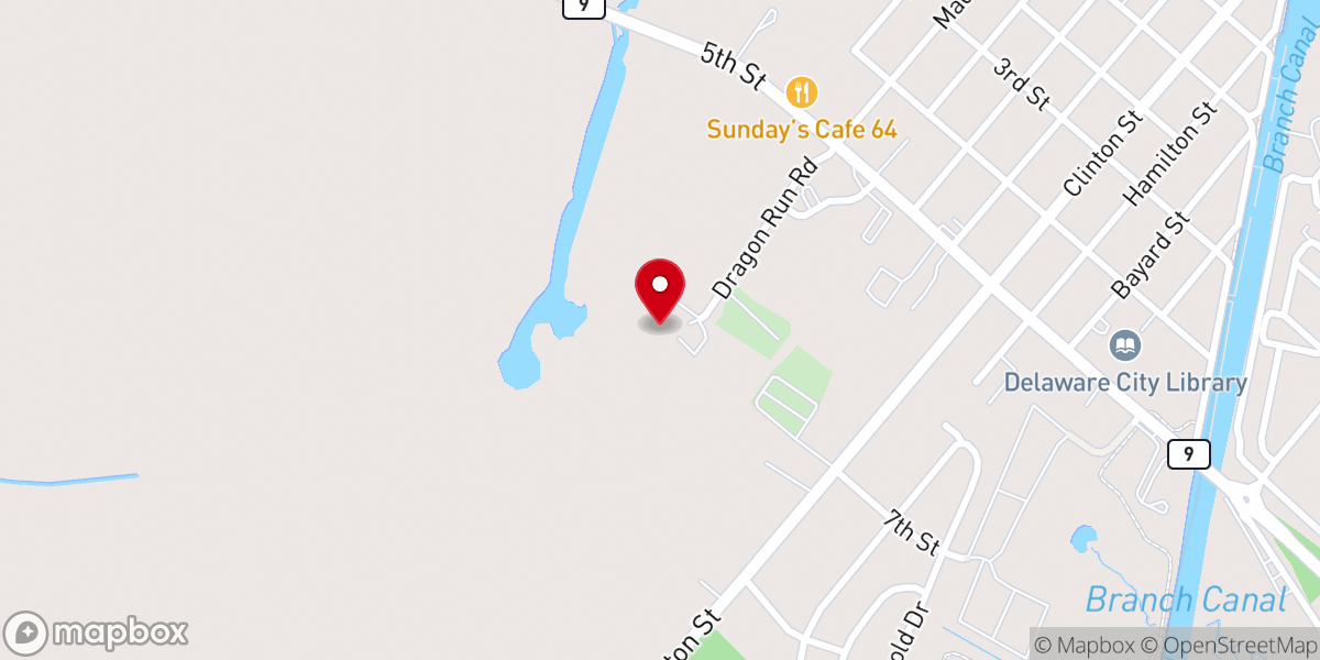 Map showing location of Collins-Blackburn Memorial Building