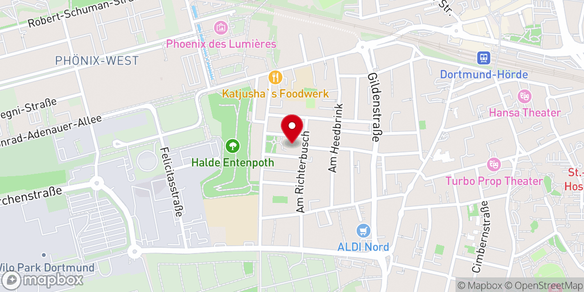 Map showing location of Katholische Kirche Herz Jesu, Hörde