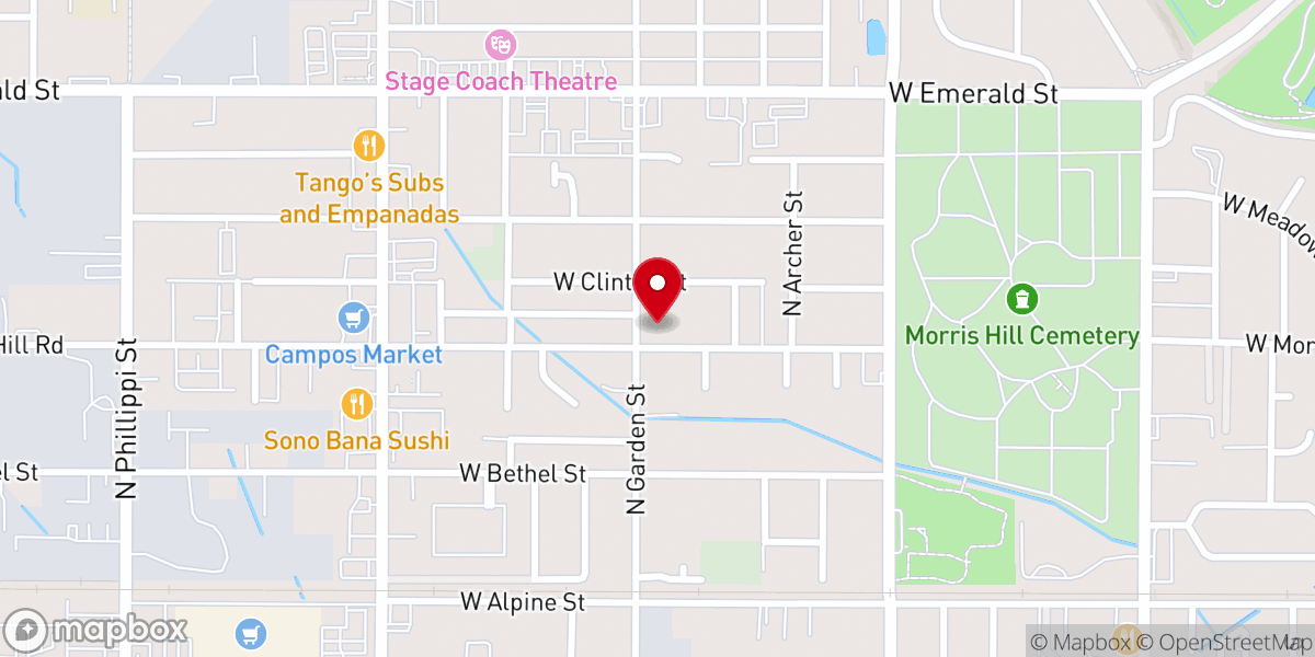 Map showing location of Community of Christ