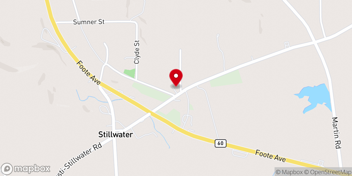 Map showing location of Koinonia Christian Fellowship