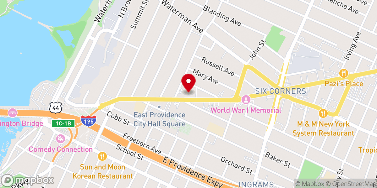 Map showing location of Haven United Methodist Church