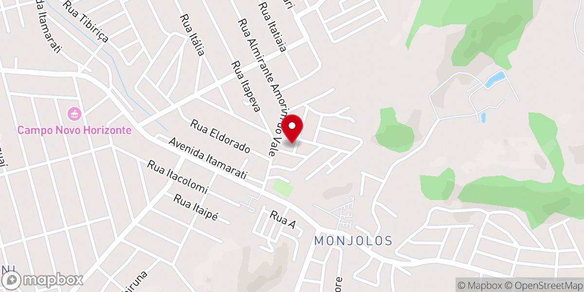 Map showing location of Igreja Pentecostal O Brasil Para Cristo Independente