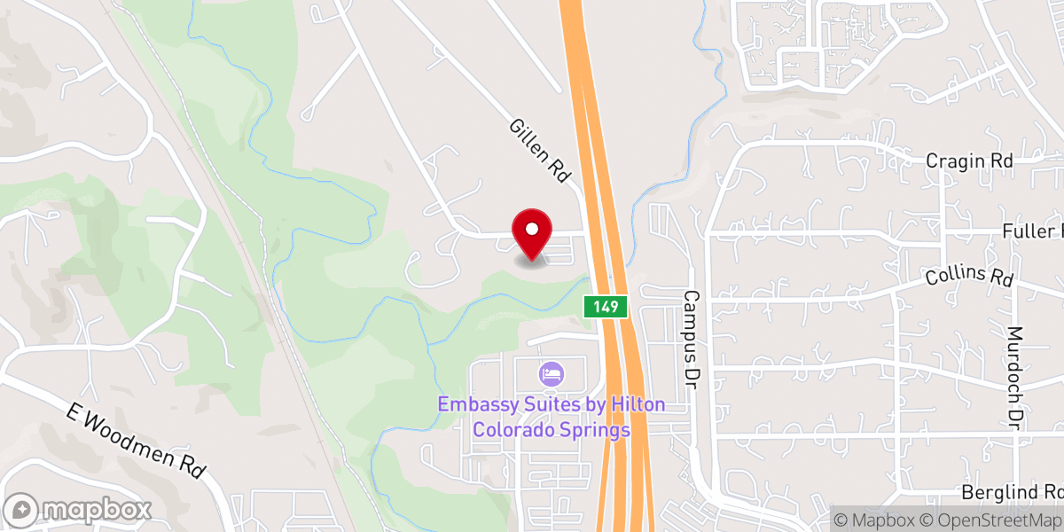 Map showing location of St. Michael's Episcopal Church
