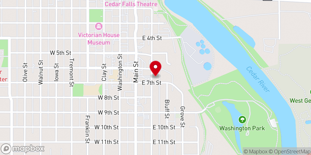 Map showing location of Elevation Church