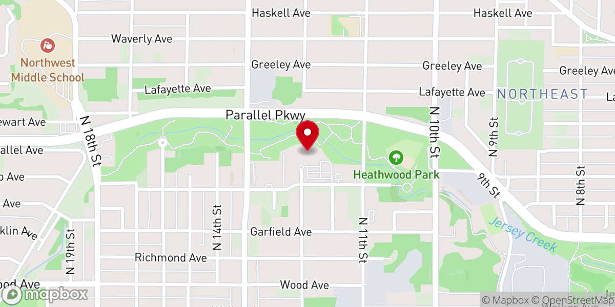Map showing location of Mt Carmel Church of God in Christ