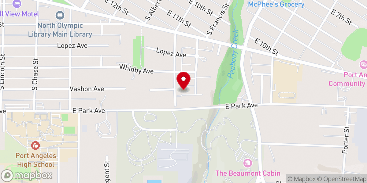 Map showing location of Lutheran Community Services