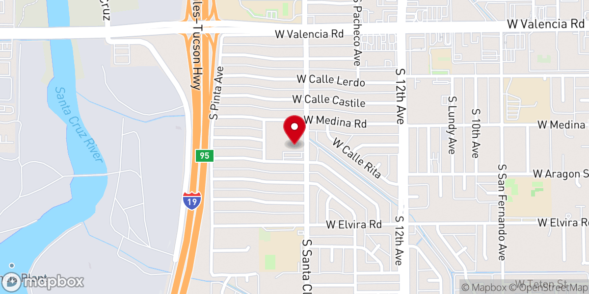 Map showing location of NEW HOPE United Methodist Church