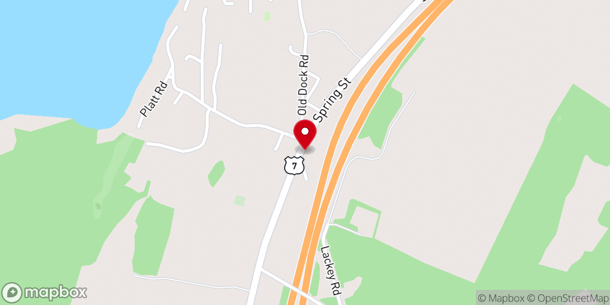 Map showing location of Union Church Highgate Springs VT
