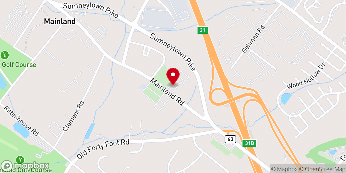 Map showing location of Shepherd's Shelf Emergency Food Cupboard-Food Pantry