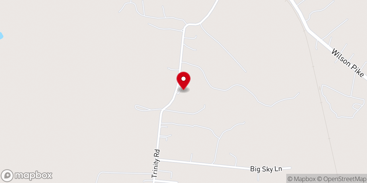 Map showing location of Clayborne Tabernacle